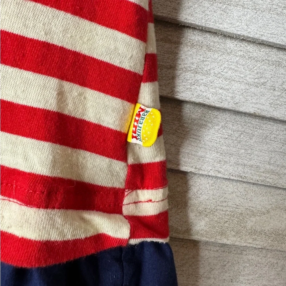 Harajuku Target. Nautical Striped Kids Dress Red and Blue. Great Condition. 2/3